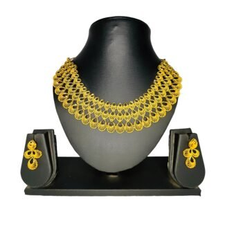 Turkish Lace Gold Haar Set