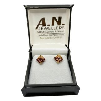 Ruby Royale Stud Earrings