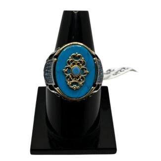 Turkish Turquoise Oval Ring